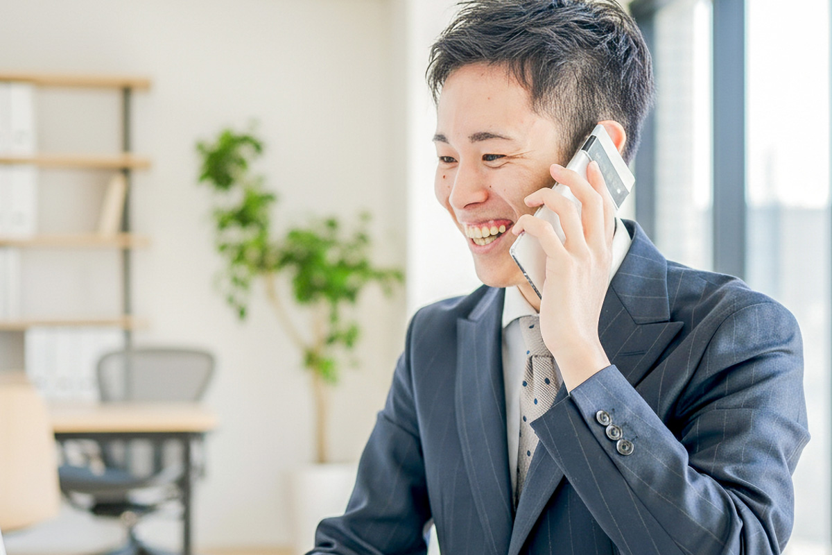 男性も通えるサロンです