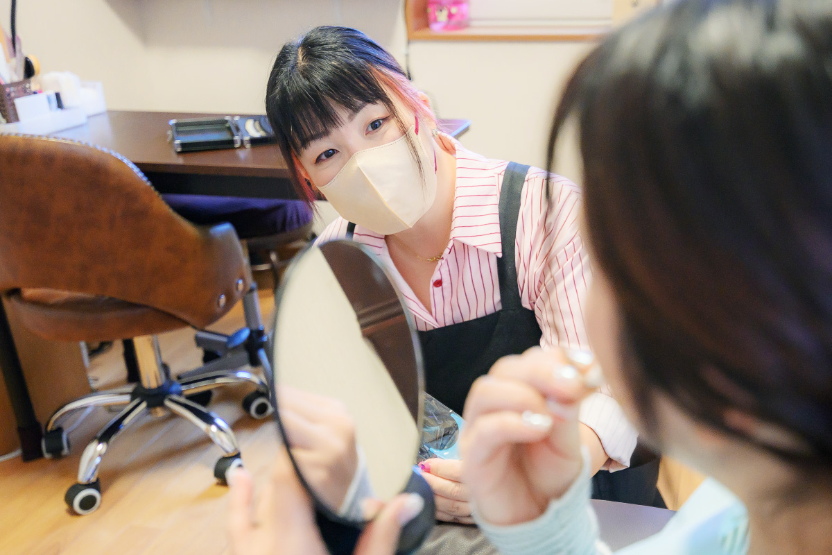 気軽に通えるプライベートサロン