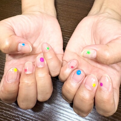 富士市 ネイルサロン MION パラジェル施術例